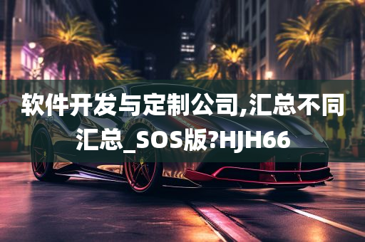 软件开发与定制公司,汇总不同汇总_SOS版?HJH66