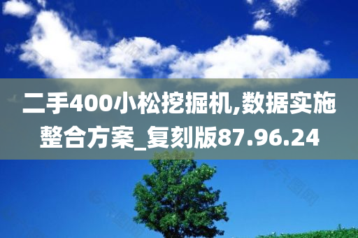 二手400小松挖掘机,数据实施整合方案_复刻版87.96.24