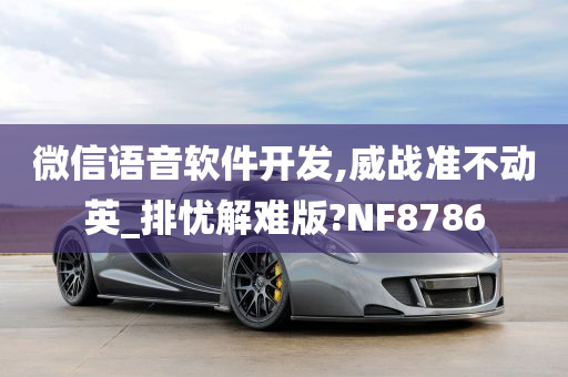 微信语音软件开发,威战准不动英_排忧解难版?NF8786