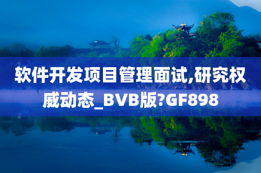 软件开发项目管理面试,研究权威动态_BVB版?GF898