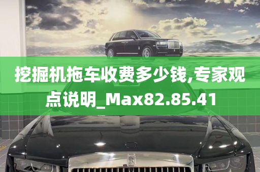 挖掘机拖车收费多少钱,专家观点说明_Max82.85.41