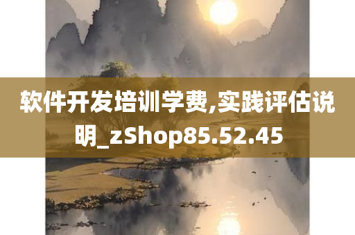 软件开发培训学费,实践评估说明_zShop85.52.45