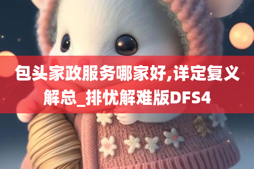 包头家政服务哪家好,详定复义解总_排忧解难版DFS4