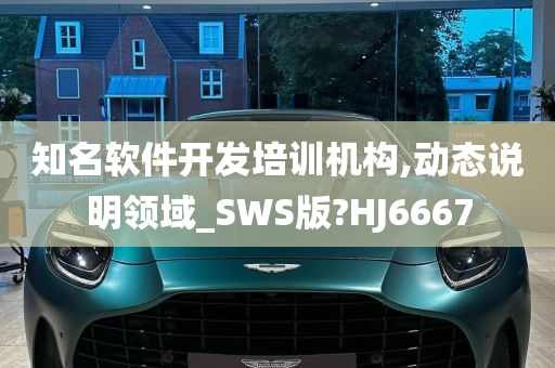 知名软件开发培训机构,动态说明领域_SWS版?HJ6667