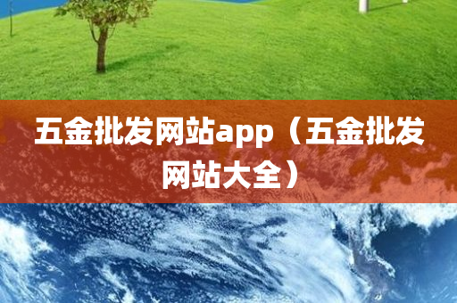 五金批发网站app（五金批发网站大全）