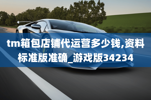 tm箱包店铺代运营多少钱,资料标准版准确_游戏版34234