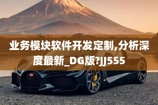 业务模块软件开发定制,分析深度最新_DG版?JJ555