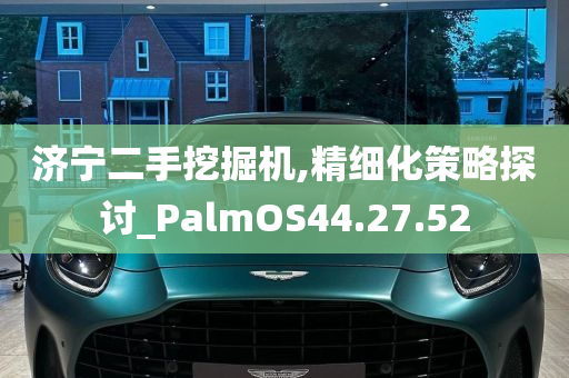 济宁二手挖掘机,精细化策略探讨_PalmOS44.27.52