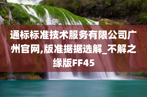 通标标准技术服务有限公司广州官网,版准据据选解_不解之缘版FF45