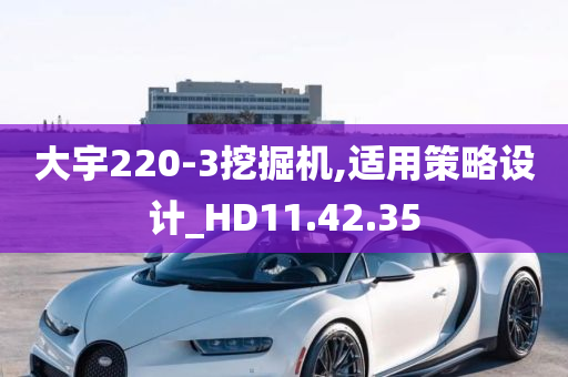 大宇220-3挖掘机,适用策略设计_HD11.42.35