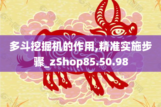 多斗挖掘机的作用,精准实施步骤_zShop85.50.98