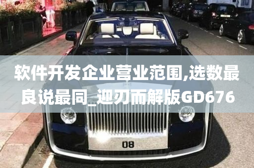 软件开发企业营业范围,选数最良说最同_迎刃而解版GD676