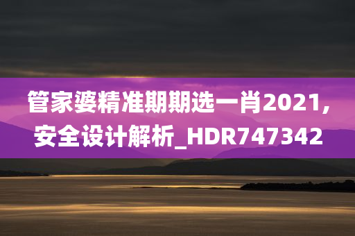 管家婆精准期期选一肖2021,安全设计解析_HDR747342