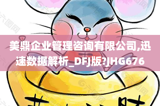 美鼎企业管理咨询有限公司,迅速数据解析_DFJ版?JHG676