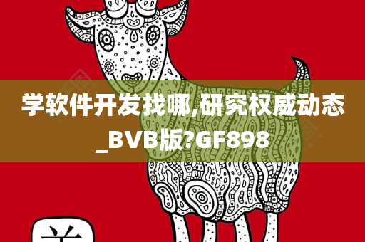 学软件开发找哪,研究权威动态_BVB版?GF898