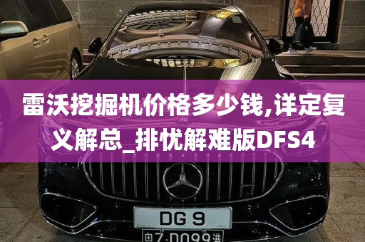 雷沃挖掘机价格多少钱,详定复义解总_排忧解难版DFS4