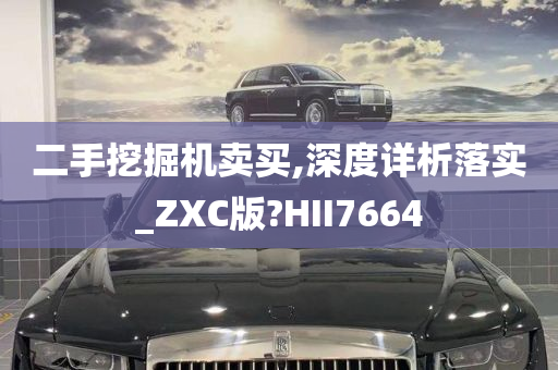 二手挖掘机卖买,深度详析落实_ZXC版?HII7664