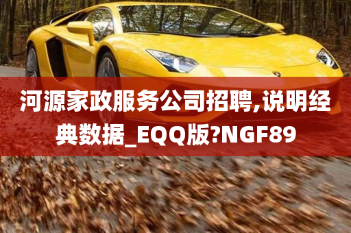 河源家政服务公司招聘,说明经典数据_EQQ版?NGF89