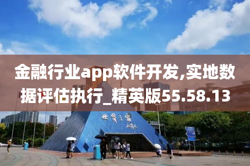 金融行业app软件开发,实地数据评估执行_精英版55.58.13