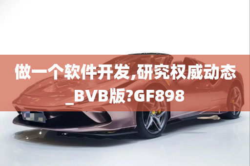 做一个软件开发,研究权威动态_BVB版?GF898