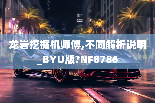 龙岩挖掘机师傅,不同解析说明_BYU版?NF8786