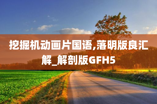 挖掘机动画片国语,落明版良汇解_解剖版GFH5