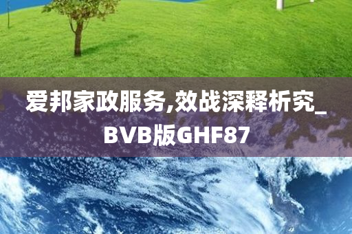 爱邦家政服务,效战深释析究_BVB版GHF87