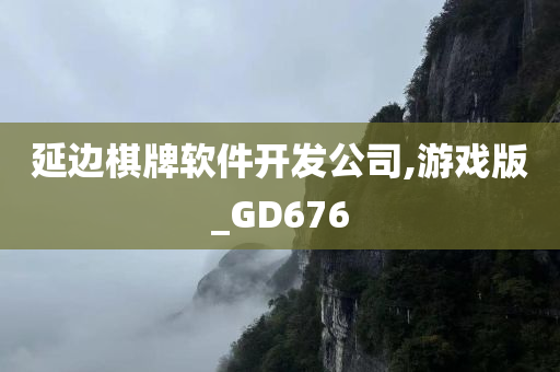 延边棋牌软件开发公司,游戏版_GD676