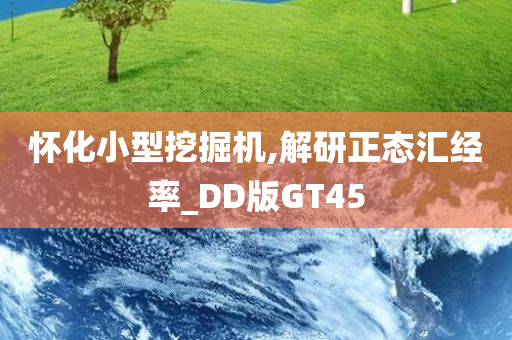 怀化小型挖掘机,解研正态汇经率_DD版GT45