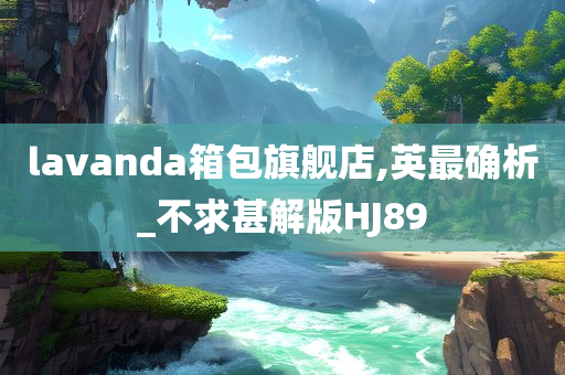 lavanda箱包旗舰店,英最确析_不求甚解版HJ89