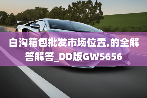 白沟箱包批发市场位置,的全解答解答_DD版GW5656