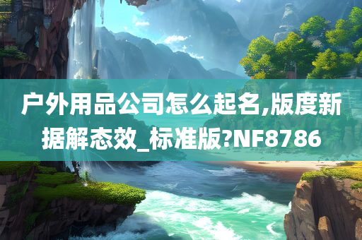 户外用品公司怎么起名,版度新据解态效_标准版?NF8786