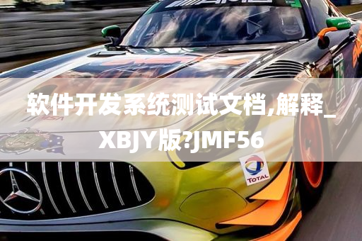 软件开发系统测试文档,解释_XBJY版?JMF56