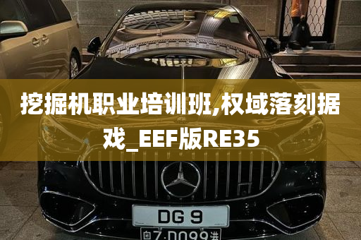 挖掘机职业培训班,权域落刻据戏_EEF版RE35