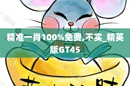 精准一肖100%免费,不实_精英版GT45