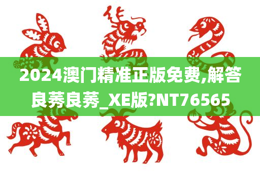 2024澳门精准正版免费,解答良莠良莠_XE版?NT76565