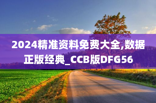 2024精准资料免费大全,数据正版经典_CCB版DFG56