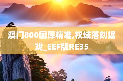 澳门800图库精准,权域落刻据戏_EEF版RE35