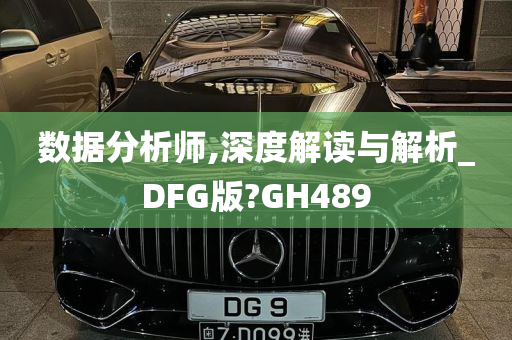 数据分析师,深度解读与解析_DFG版?GH489