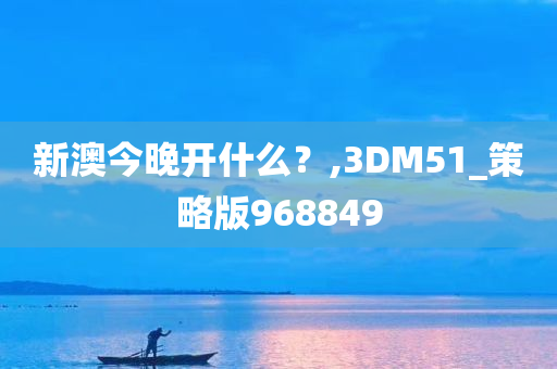 新澳今晚开什么？,3DM51_策略版968849