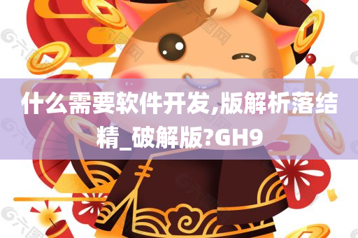 什么需要软件开发,版解析落结精_破解版?GH9