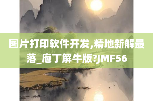 图片打印软件开发,精地新解最落_庖丁解牛版?JMF56