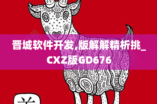 晋城软件开发,版解解精析挑_CXZ版GD676