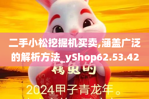 二手小松挖掘机买卖,涵盖广泛的解析方法_yShop62.53.42