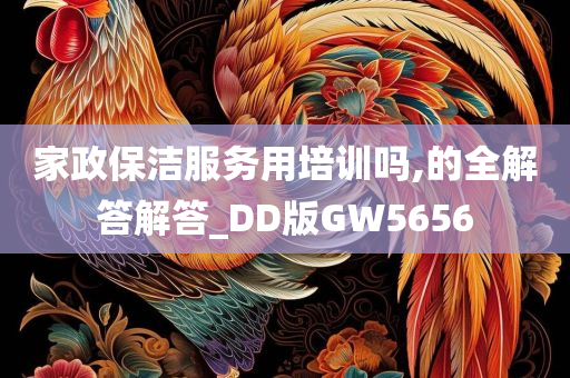 家政保洁服务用培训吗,的全解答解答_DD版GW5656