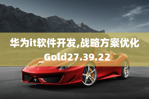 华为it软件开发,战略方案优化_Gold27.39.22