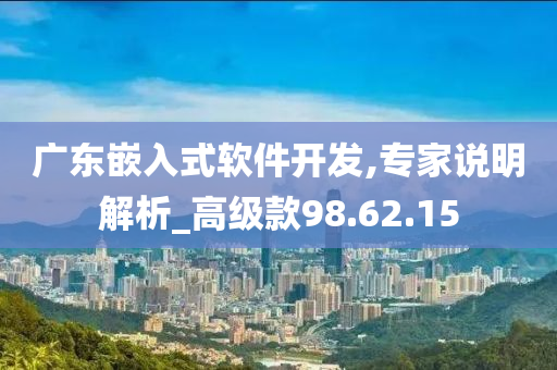 广东嵌入式软件开发,专家说明解析_高级款98.62.15