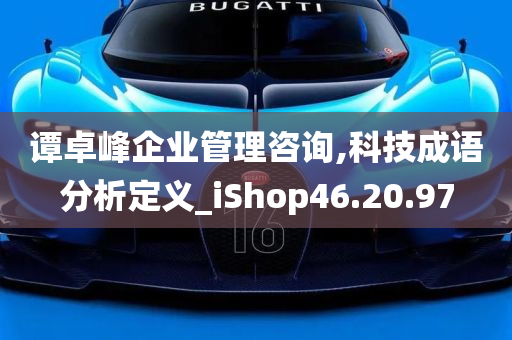 谭卓峰企业管理咨询,科技成语分析定义_iShop46.20.97