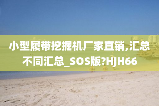 小型履带挖掘机厂家直销,汇总不同汇总_SOS版?HJH66