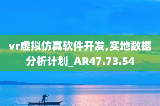 vr虚拟仿真软件开发,实地数据分析计划_AR47.73.54